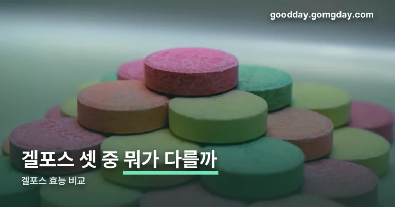 겔포스 효능 정리 썸네일